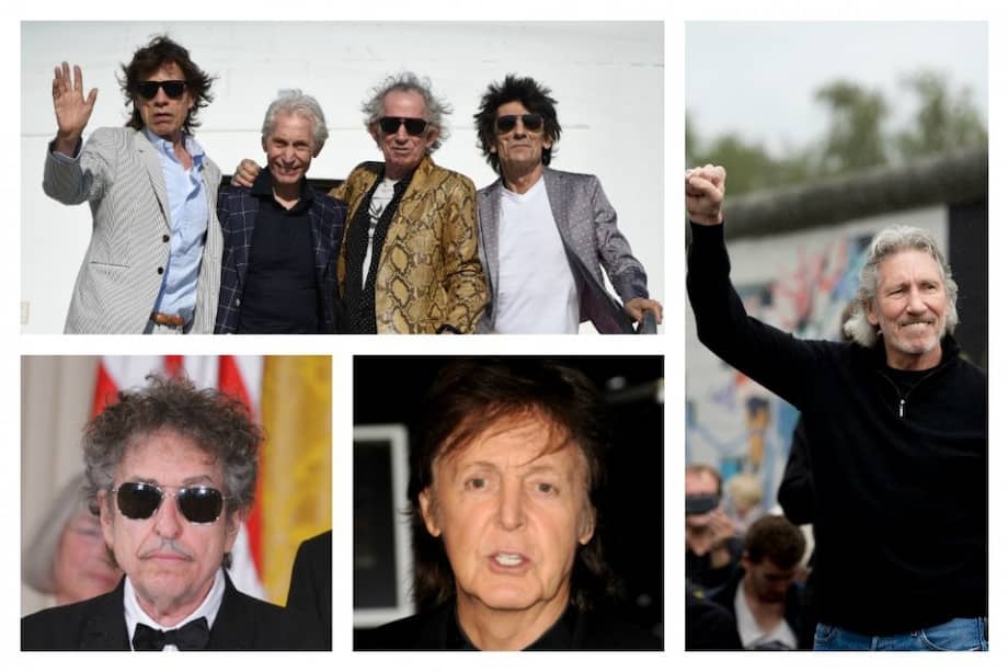 Rolling Stones, McCartney, Dylan y Roger Waters protagonizan el concierto 'soñado'