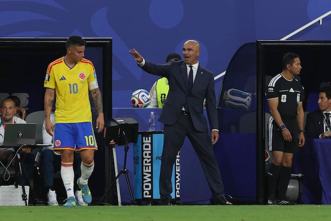 El director técnico de Portugal, Roberto Martínez, elogió el partido de Colombia