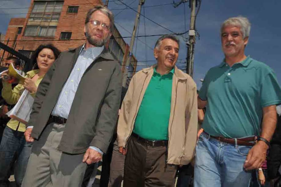 Con Antanas Mockus, Lucho Garzón y Enrique Peñalosa, los verdes fueron el ‘boom’ en las elecciones de 2010. / Óscar Pérez