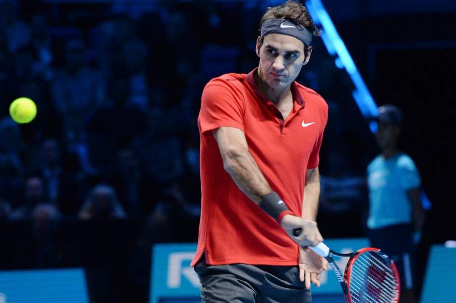 Roger Federer avanzó a semifinales del Torneo de Maestros. Foto: EFE
