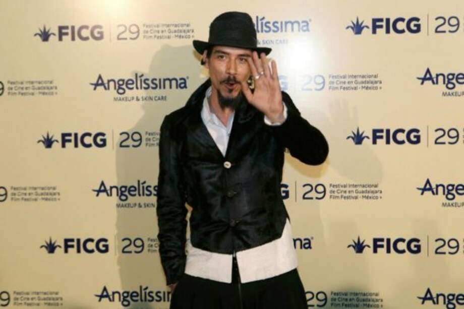 El actor español Óscar Jaenada presenta la película "Cantinflas".