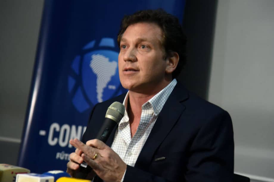 Alejandro Domínguez, presidente del ente rector del fútbol suramericano. / Conmebol
