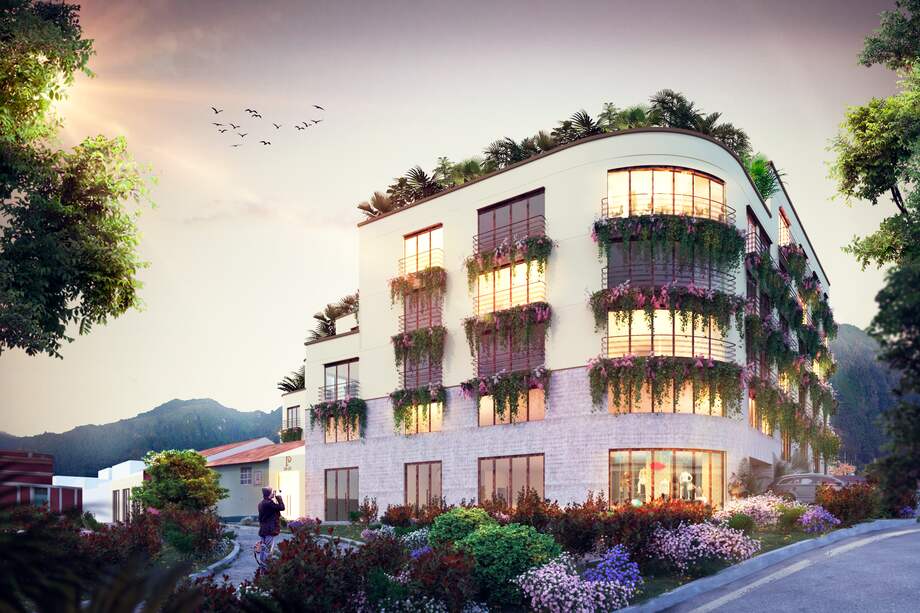 Edificio La Primera es el segundo proyecto de vivienda turística de A Korn Arquitectos.