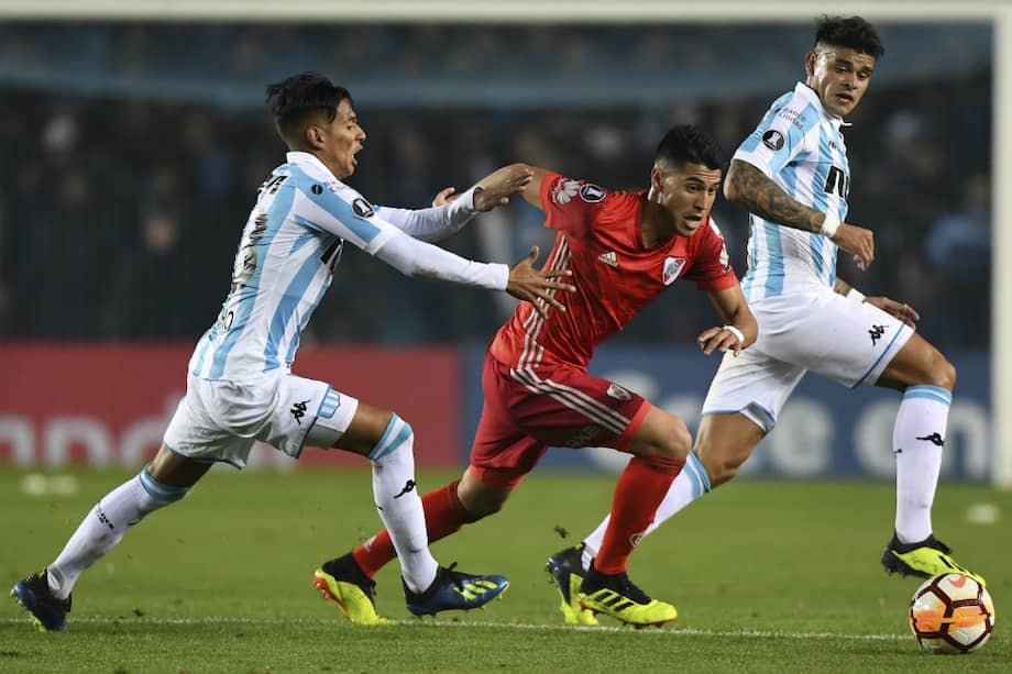Los equipos argentinos igualaron 0-0 en el cilindro de Avellaneda. / AFP