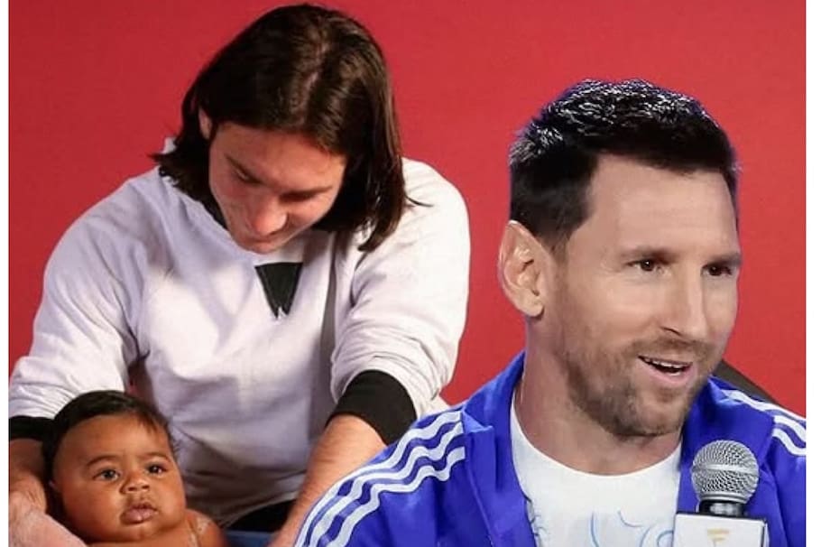 Leo Messi se pronuncia sobre foto con Lamine Yamal bebé