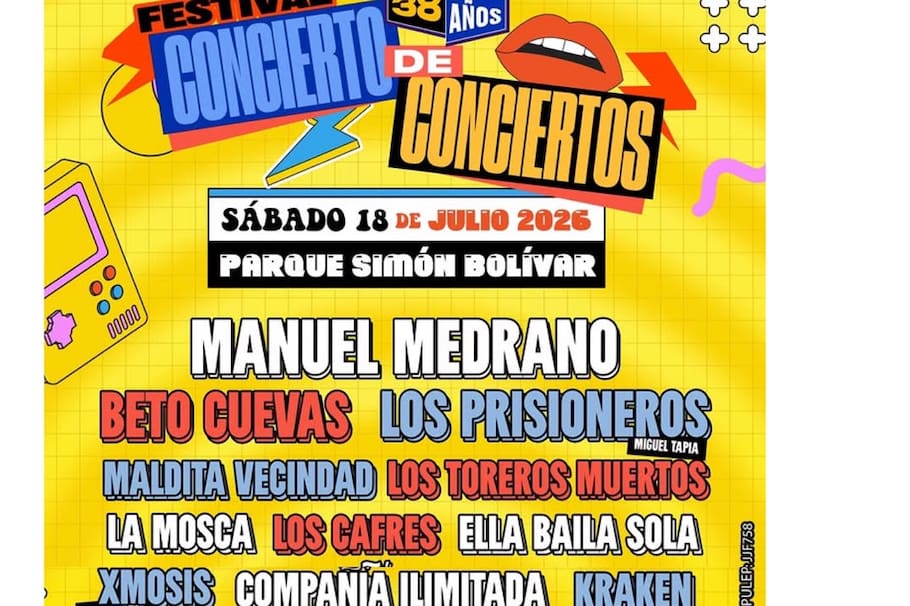 Posponen Concierto de Conciertos. No será en el Simón Bolívar ni en julio. ¿Dónde y cuándo?