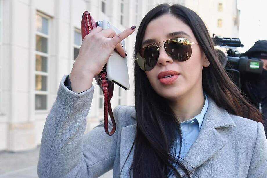 Emma Coronel, esposa de Joaquín "El Chapo" Guzmán. / AFP