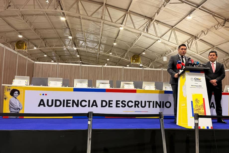 Magistrado Cristian Quiroz, presidente del Consejo Nacional Electoral (CNE). / Miguel Cruz.