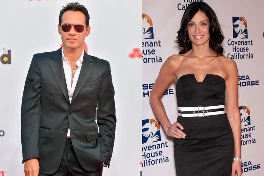 Marc Anthony y Dayanara Torres.