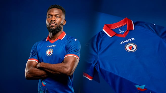 FIFA pidió modificar la camiseta de Haití diseñada por Saeta para el Mundial 2026. ¿Por qué?