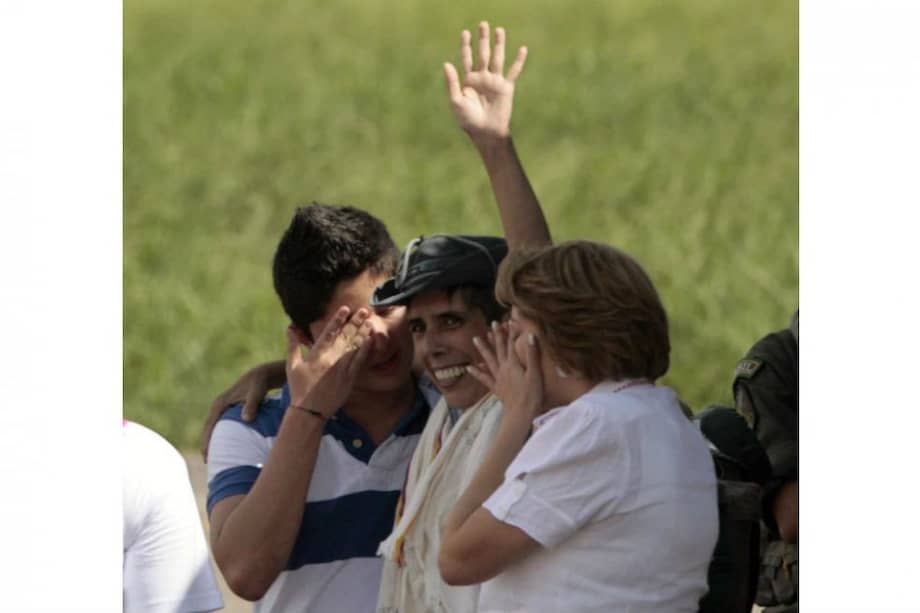 Alan Jara el día de su liberación. / Archivo