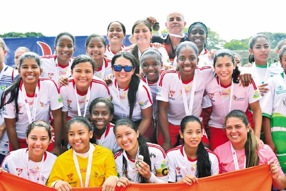 El equipo del Valle fue el campeón del fútbol femenino. / Cortesía