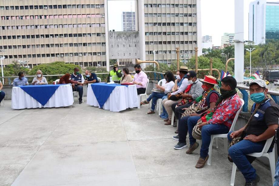 Después de una reunión entre la administración municipal y líderes indígenas, se definieron algunos de las medidas que articularán para garantizar el derechos de las comunidades.