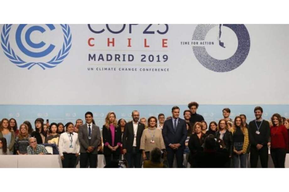 La Cumbre Mundial del Clima convocada por Naciones Unidas iba a llevarse a cabo en Chile pero fue movida a España. / EFE
