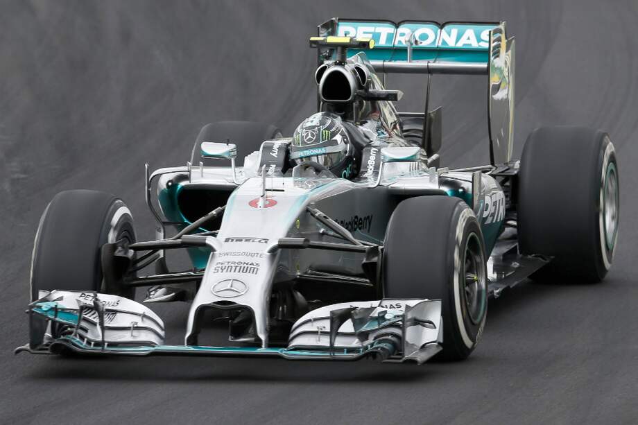 Nico Rosberg logró la pole position en el Gran Premio de Brasil