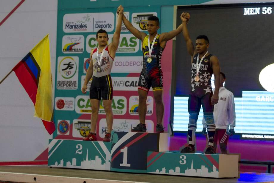 El Panamericano de Levantamiento de pesas se disputa en Manizales. / Santiago Cárdenas