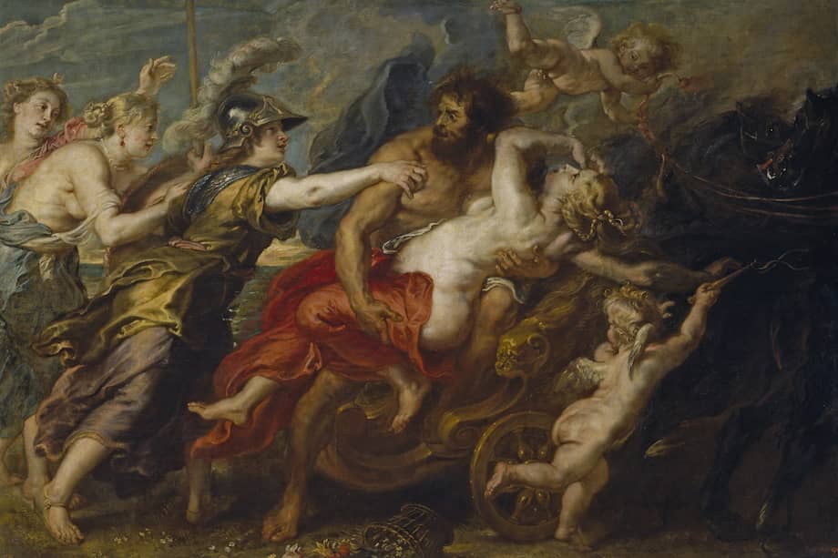 "El rapto de Proserpina" de Peter Paul Rubens (1636).