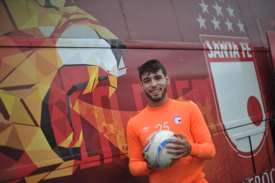 Nicolás Gil, defensa de Independiente Santa Fe. / Gustavo Torrijos - El Espectador