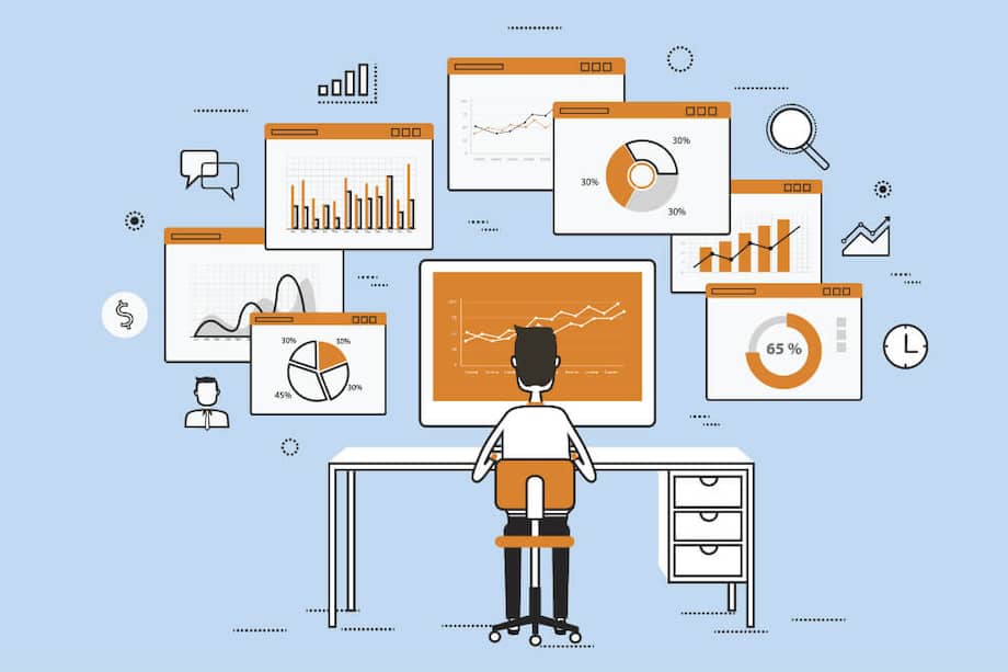 La herramienta permite visualizar los datos mediante mapas, gráficos de columnas e históricos, facilitando su interpretación. / iStock.