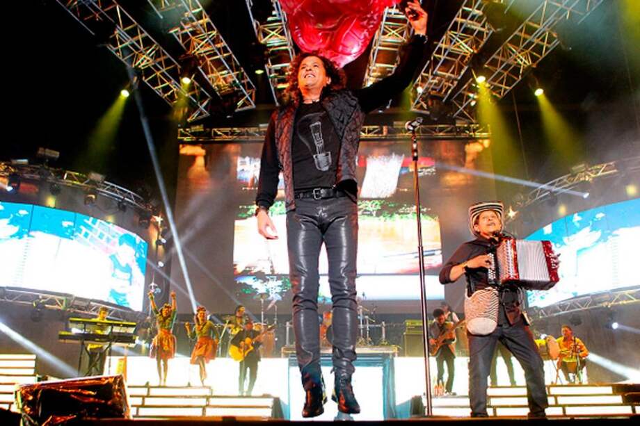 Carlos Vives ofreció más de dos horas de música durante concierto en Bogotá