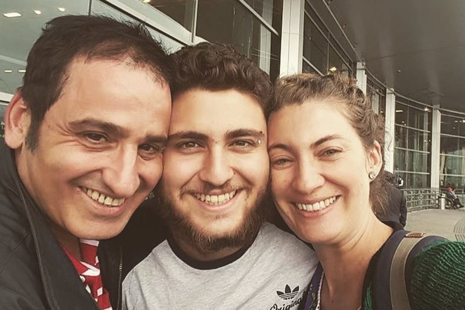 Juan José Díaz, hijo de Adriana Arango y Robinson Díaz.