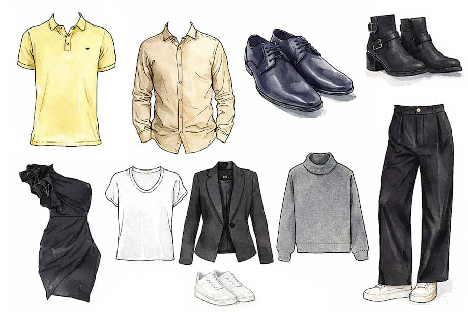 Fondo de armario. / Ilustración: Eder Leandro Rodríguez