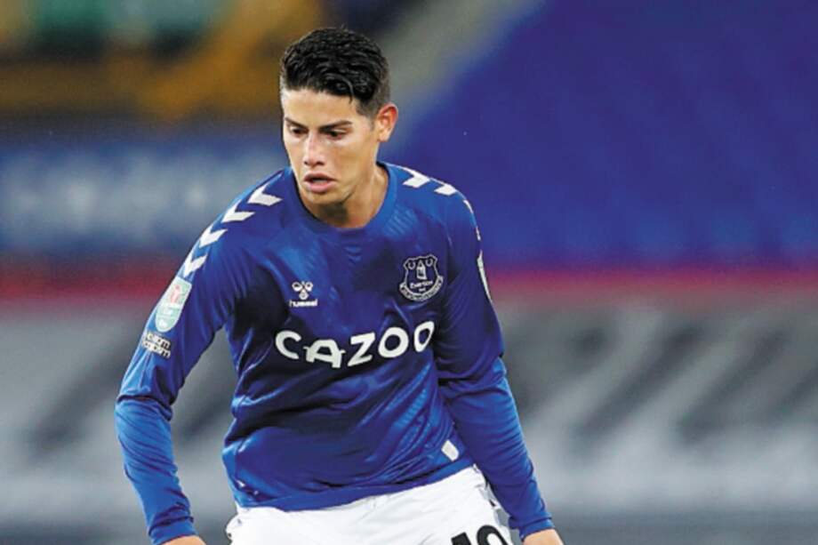 James Rodríguez, futbolista colombiano.