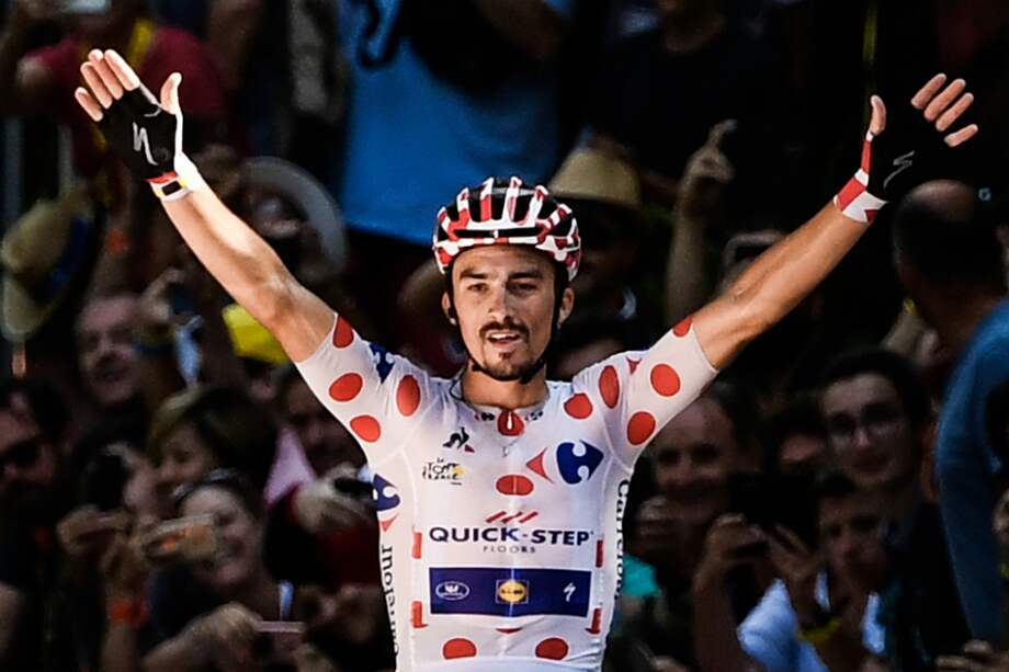 Julian Alaphilippe, ganador de la etapa 16 del Tour de Francia. / AFP