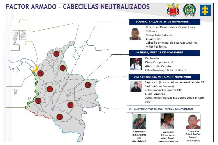Las Fuerzas Armadas lanzaron un operativo contra la disidencia del antiguo frente 16 de las Farc, (Grupo Armado Organizado Residual C-16).