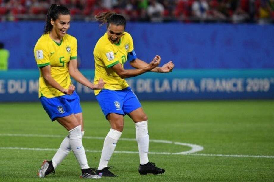 Marta es la capitana de Brasil. / AFP