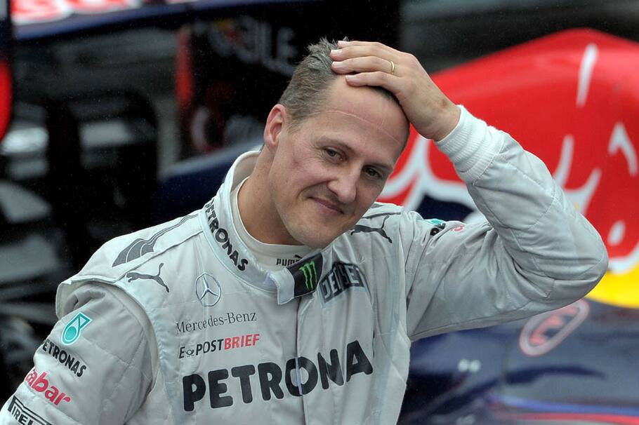 Michael Schumacher será abuelo por primera vez. Gina, su hija, está embarazada
AFP PHOTO/YASUYOSHI CHIBA