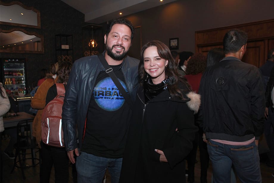 Daniel Gómez y Natasha Klauss