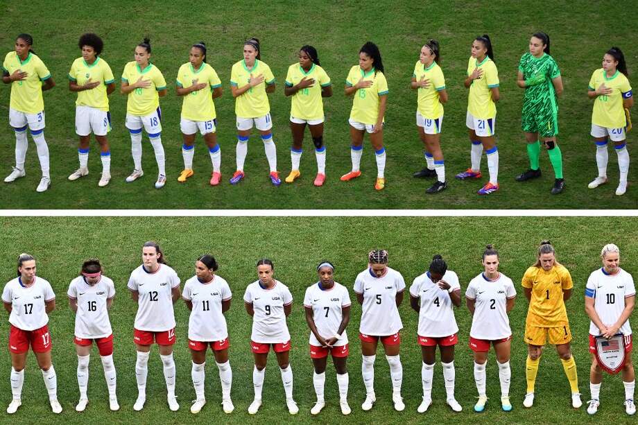 Brasil y Estados Unidos se enfrentan por el oro en la final del fútbol femenino de los Juegos Olímpicos de París 2024.