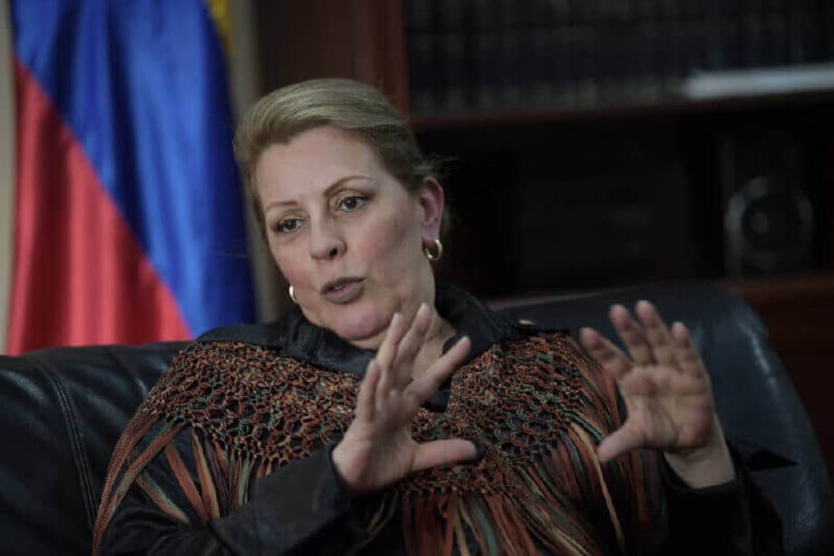 La magistrada Lucy Jeanette Bermúdez fue elegida presidenta del Consejo de Estado el pasado 21 de enero. / Gustavo Torrijos - El Espectador