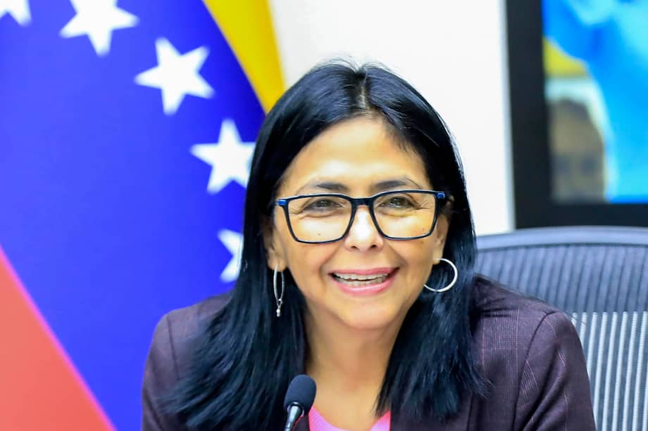 La presidenta encargada de Venezuela, Delcy Rodríguez.