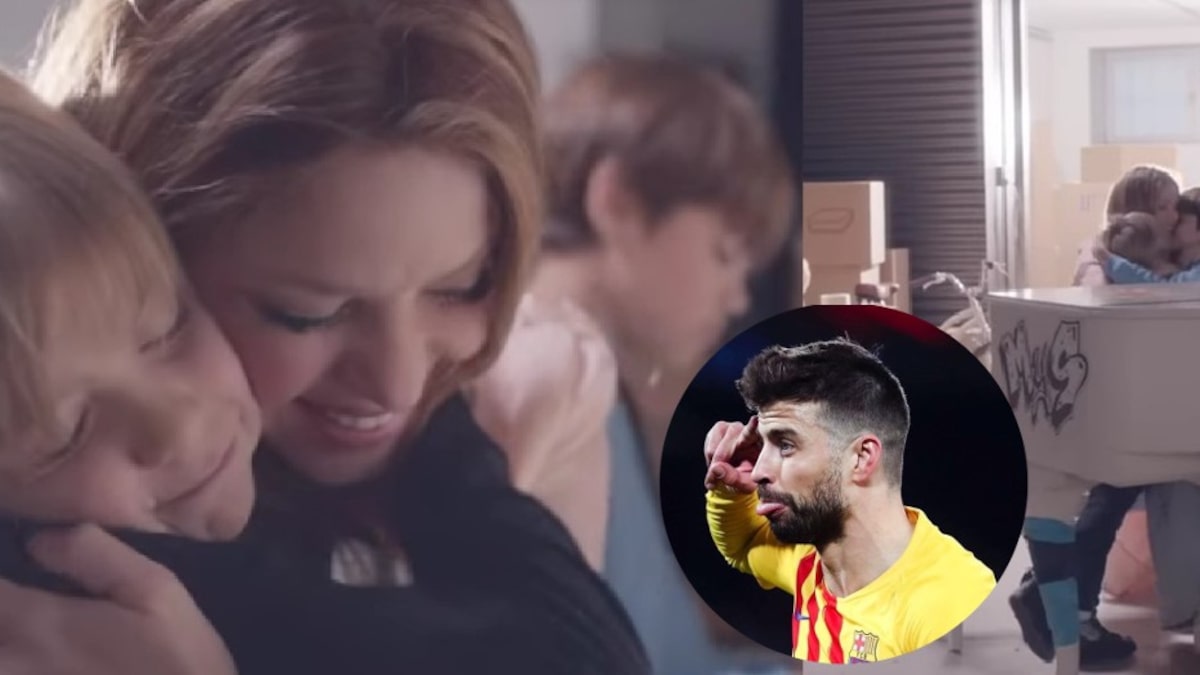 ¿Piqué demandará a Shakira porque sus hijos cantaron en el video de ' Acróstico'? - Milan y Sasha