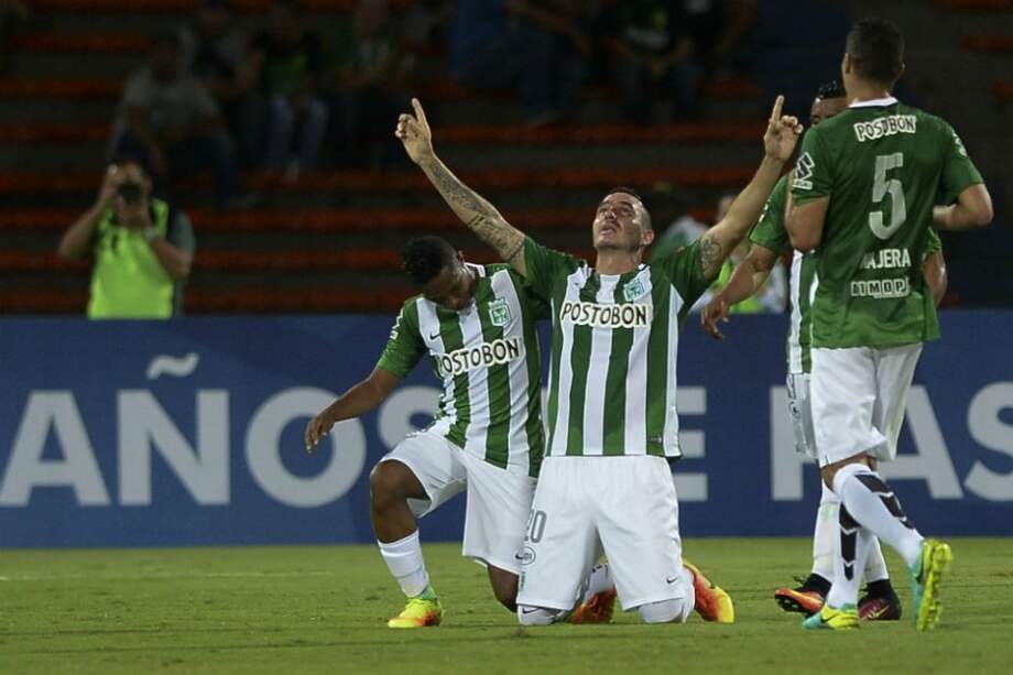 Atlético Nacional recibirá a Chapecoense en la ida de la final de la Sudamericna. Foto: AFP