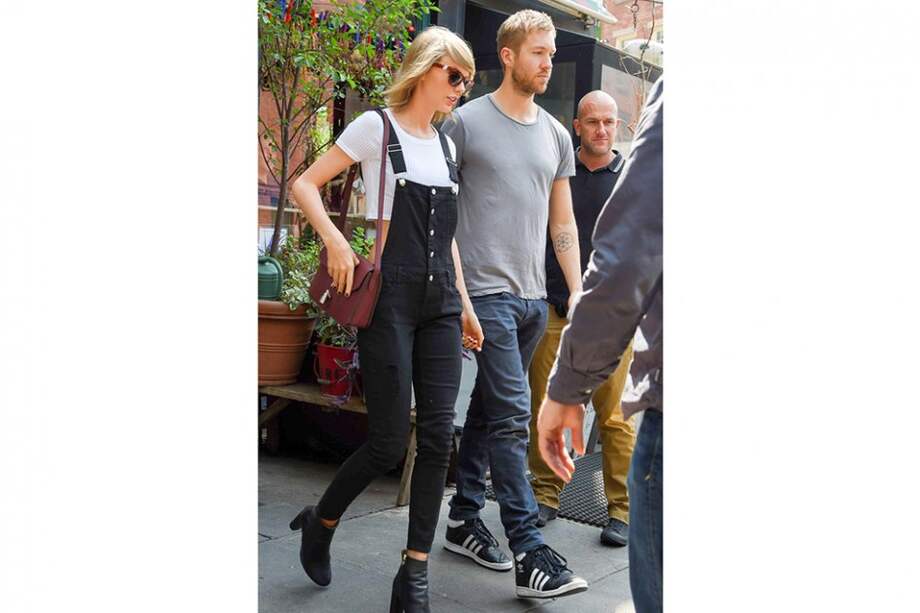 Taylor Swift y Calvin Harris. / Bang Showbiz