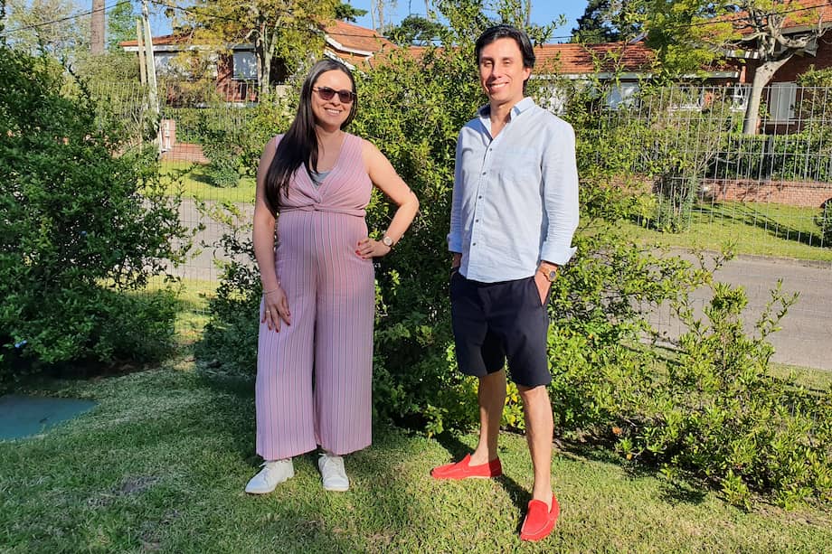 Johanna Merchán y Luis Parra creadores de la empresa tecnológica Press Start.