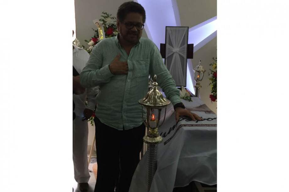 ‘Iván Márquez’ viaja a Colombia para asistir al funeral de su madre