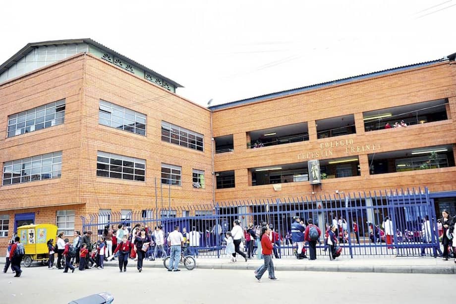 Esta es la sede principal del colegio Celestín Freinet. Tiene cuatro más en la UPZ El Rincón.