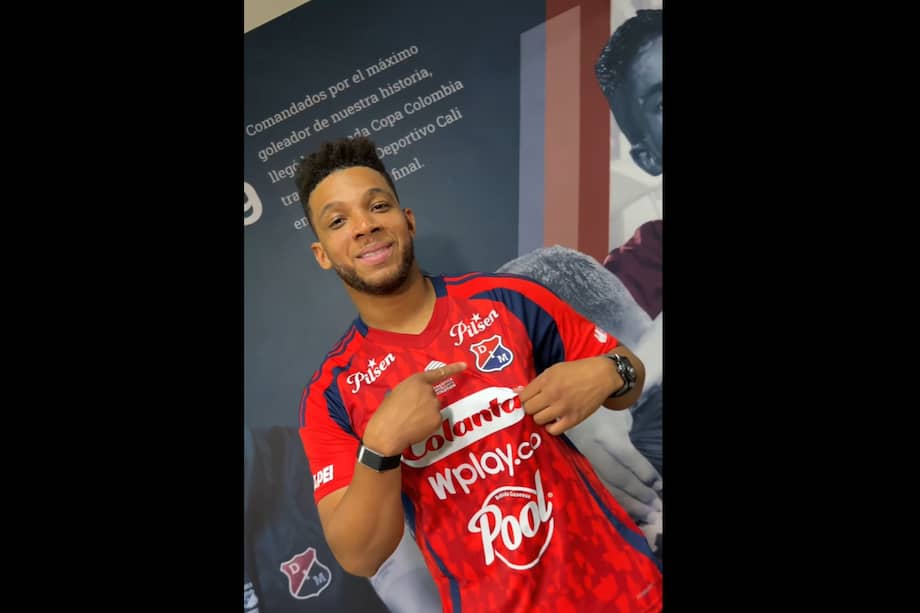 Frank Fabra con la camiseta de Deportivo Independiente Medellín para el primer semestre de 2026.