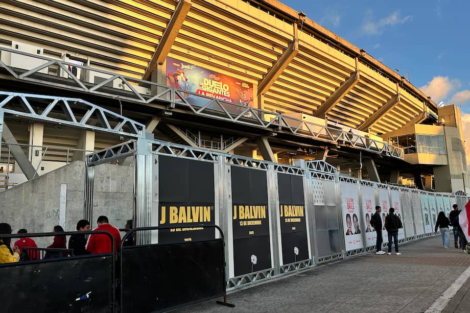 El concierto de J Balvin fue el último concierto masivo que acogió el estadio durante 2025.