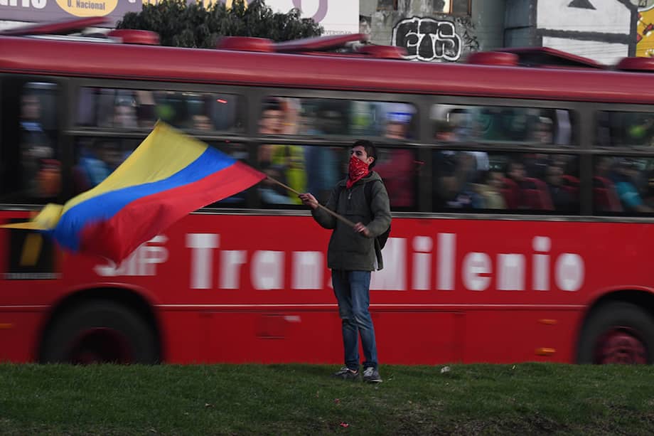 Imagen de una de las manifestaciones que se han realizado en Bogotá. / Gustavo Torrijos - El Espectador