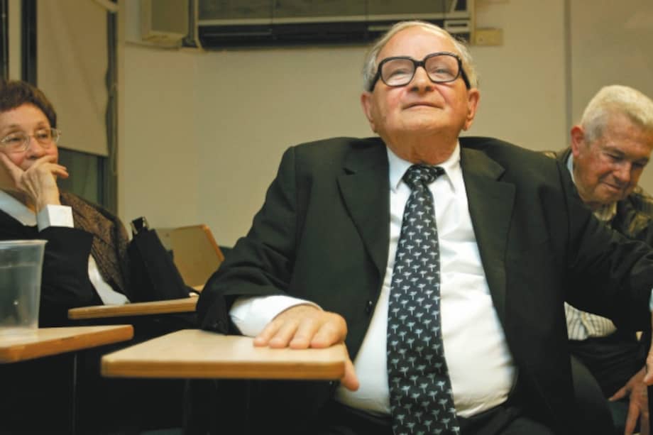 Rafi Eitan vino al final de los años 80 a Colombia, al parecer, a dirigir la protección del presidente Virgilio Barco, amenazado por los narcos. / AP