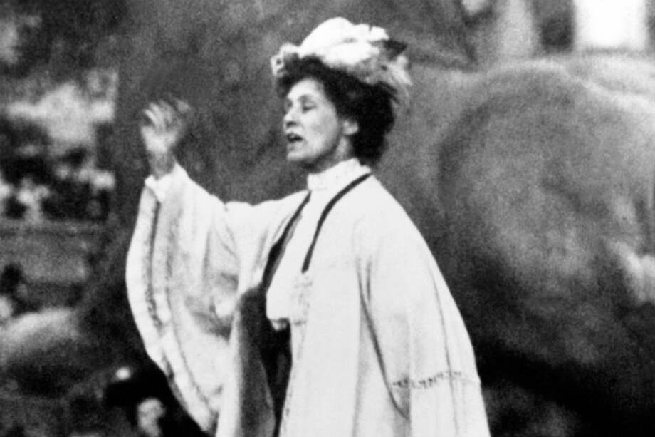 En 1999, la revista Time colocó a Emmeline Pankhurst en su lista de las personalidades más influyentes del siglo XX.
/ AFP