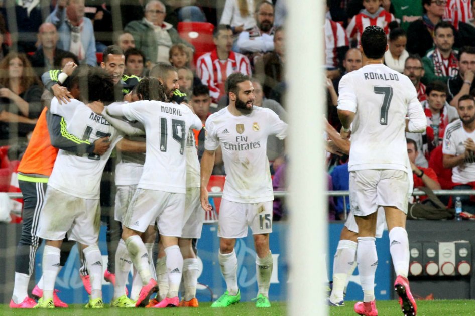 Real Madrid gana en Bilbao con doblete de Benzema y es nuevo líder | EL ...