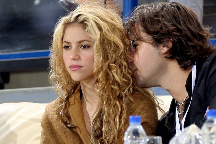 Shakira y Antonio de la Rúa. / Archivo