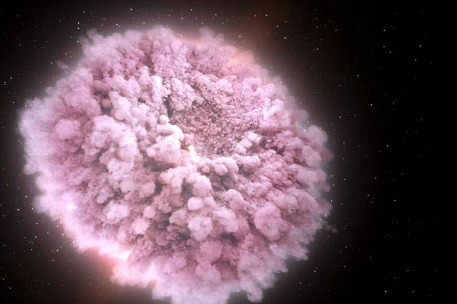 El descubrimiento de la colisión de dos estrellas de neutrones simbolizó un gran paso para la astrofísica. / Nasa