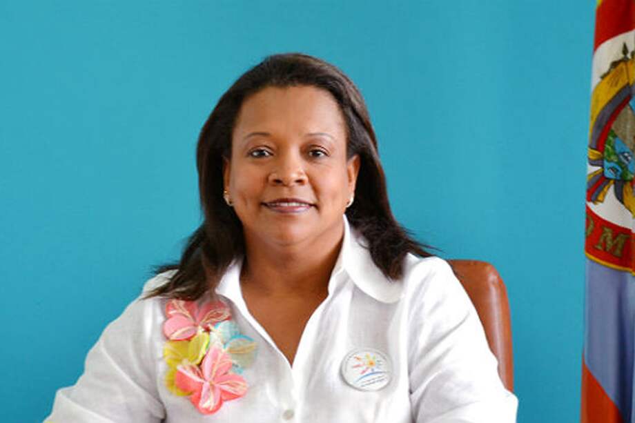Aury Guerrero, gobernadora de San Andrés. / Gobernación de San Andrés